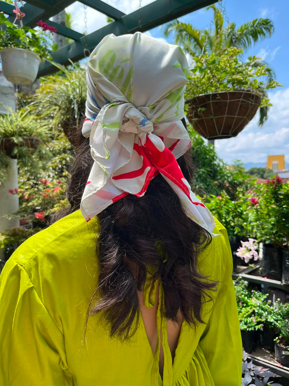 Pañoleta petunia