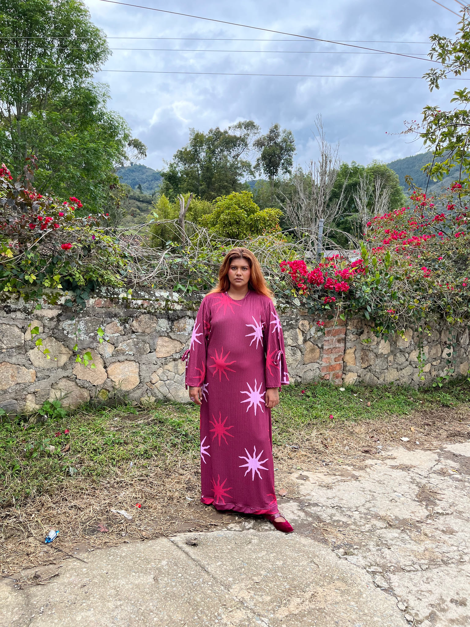 Vestido petunia ocaso